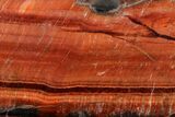 Polished Red Tiger's Eye Slab - South Africa #146408-1